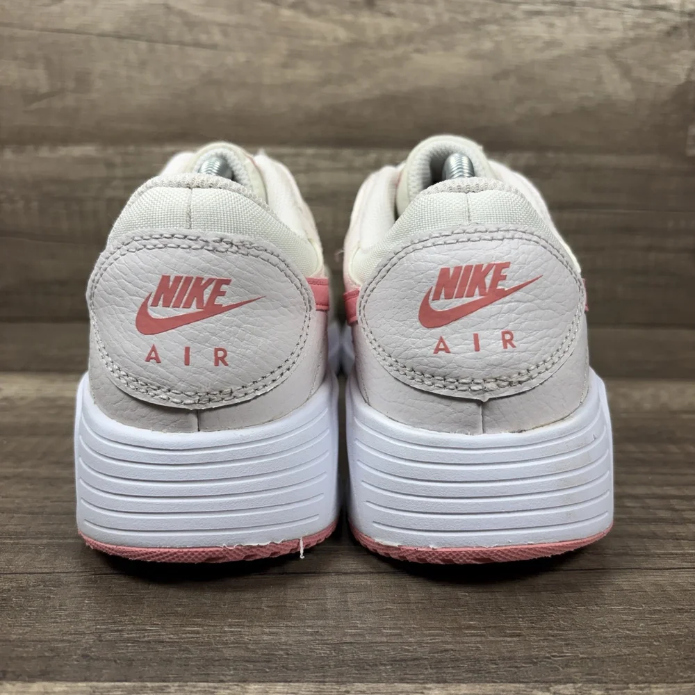 Nike Air Max White Pink Womens US Size 7.5 EUR 38.5 CW4554-601 Sneakers